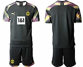 2020-21 Dortmund Black Goalkeeper Soccer Jersey,baseball caps,new era cap wholesale,wholesale hats